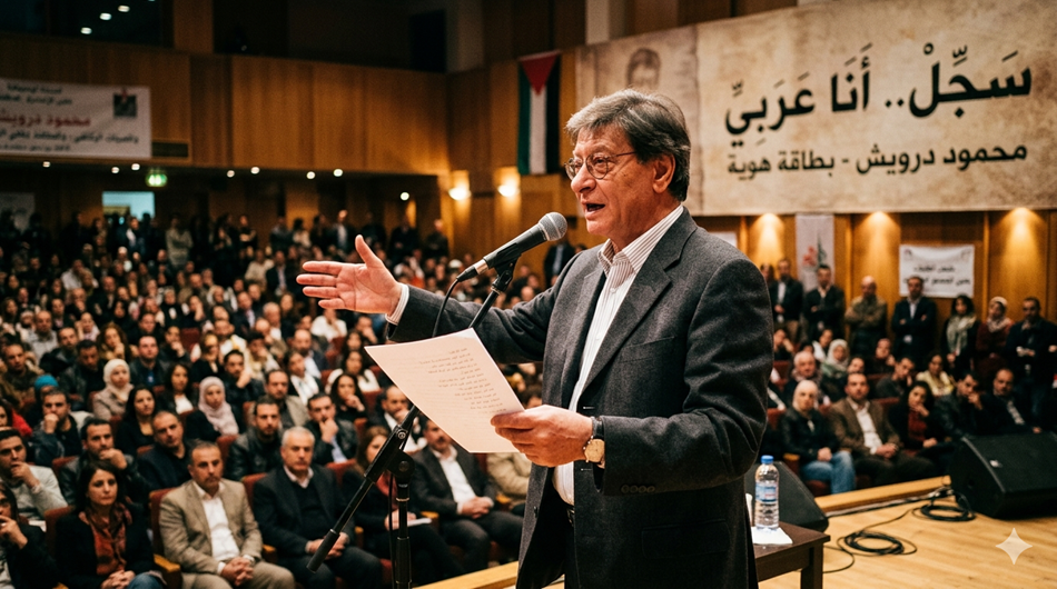 مَحْمُودُ دَرْوِيشُ: صَوْتُ فَلَسْطِينَ